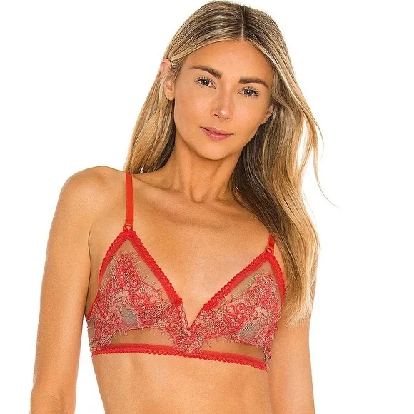 NWT Thistle and Spire Mirage Bra innPersimmon Size 32DD Z297-91 - Picture 1 of 4